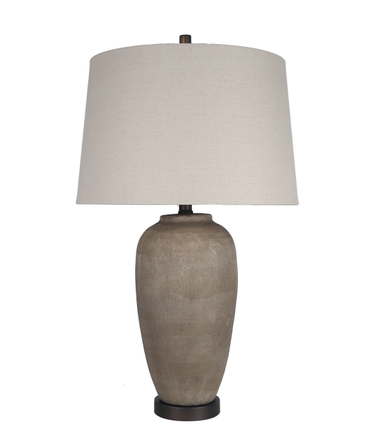 Earthen Elegance Ceramic & Metal Table Lamp (Case Pack 2)