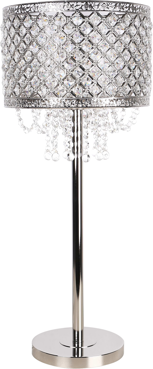 Crystal Elegance II Metal Table Lamp (Case Pack 2)