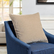 Dann Foley Lifestyle Mocha Taupe Chenille Pillow
