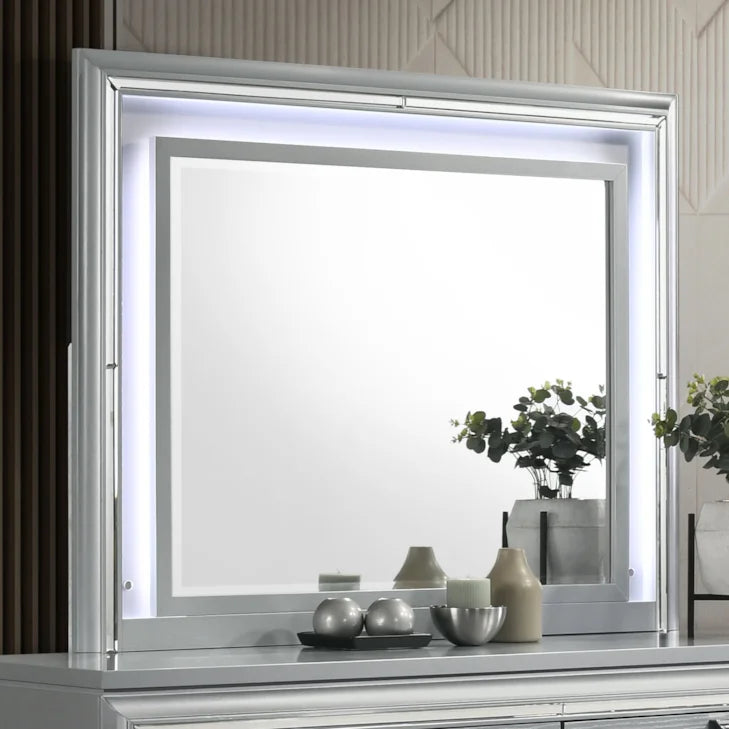 Veronica Dresser Mirror with LED Lighting