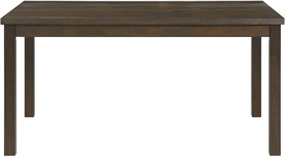 Alvin 60in 7 Piece Dining Set in Espresso