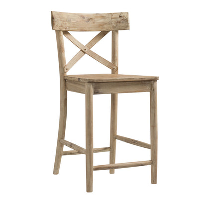 Callista- 24'' Counter Stool- Beach/Natural