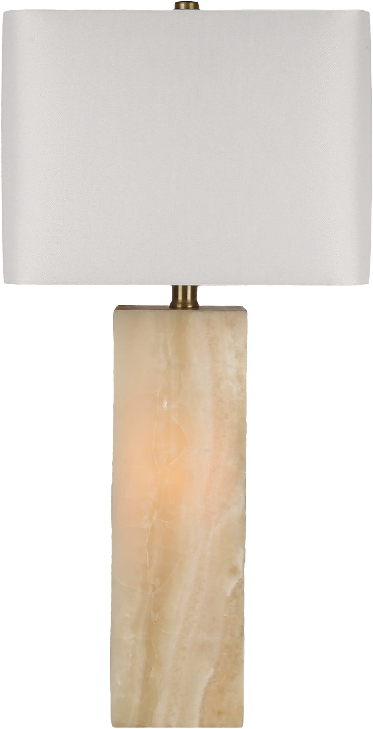 Luminous Alabaster Alabaster Table Lamp with Night Light (Case Pack 2)