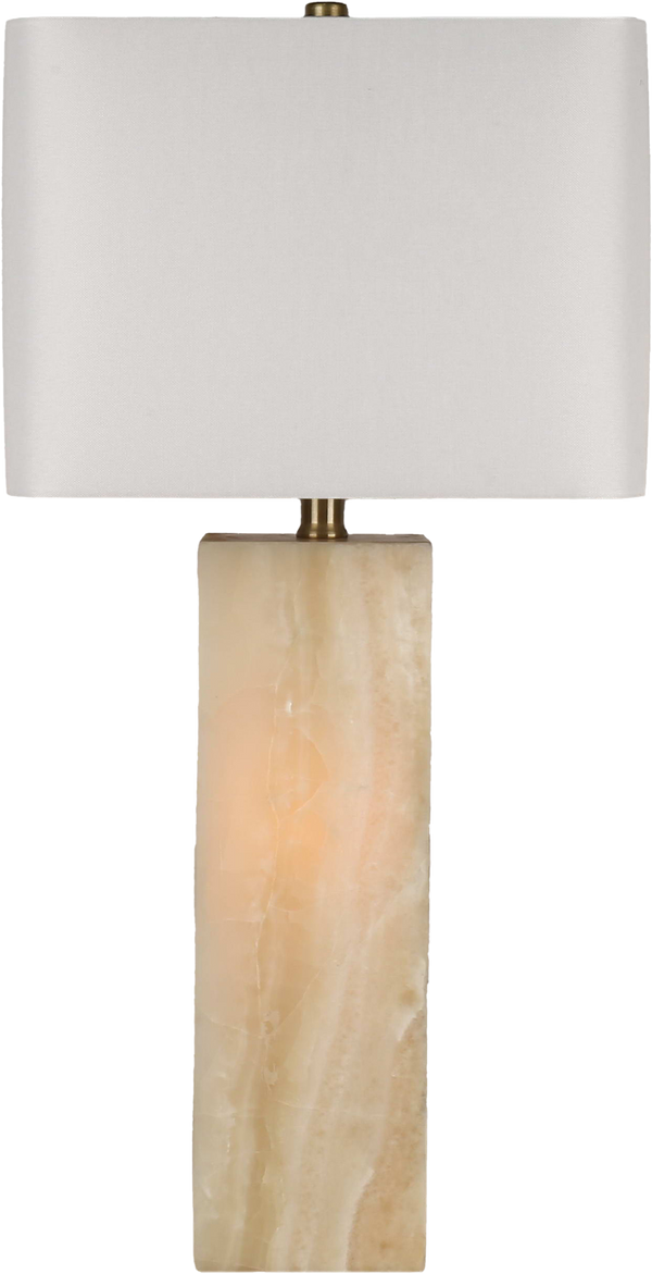 Luminous Alabaster Alabaster Table Lamp with Night Light (Case Pack 2)