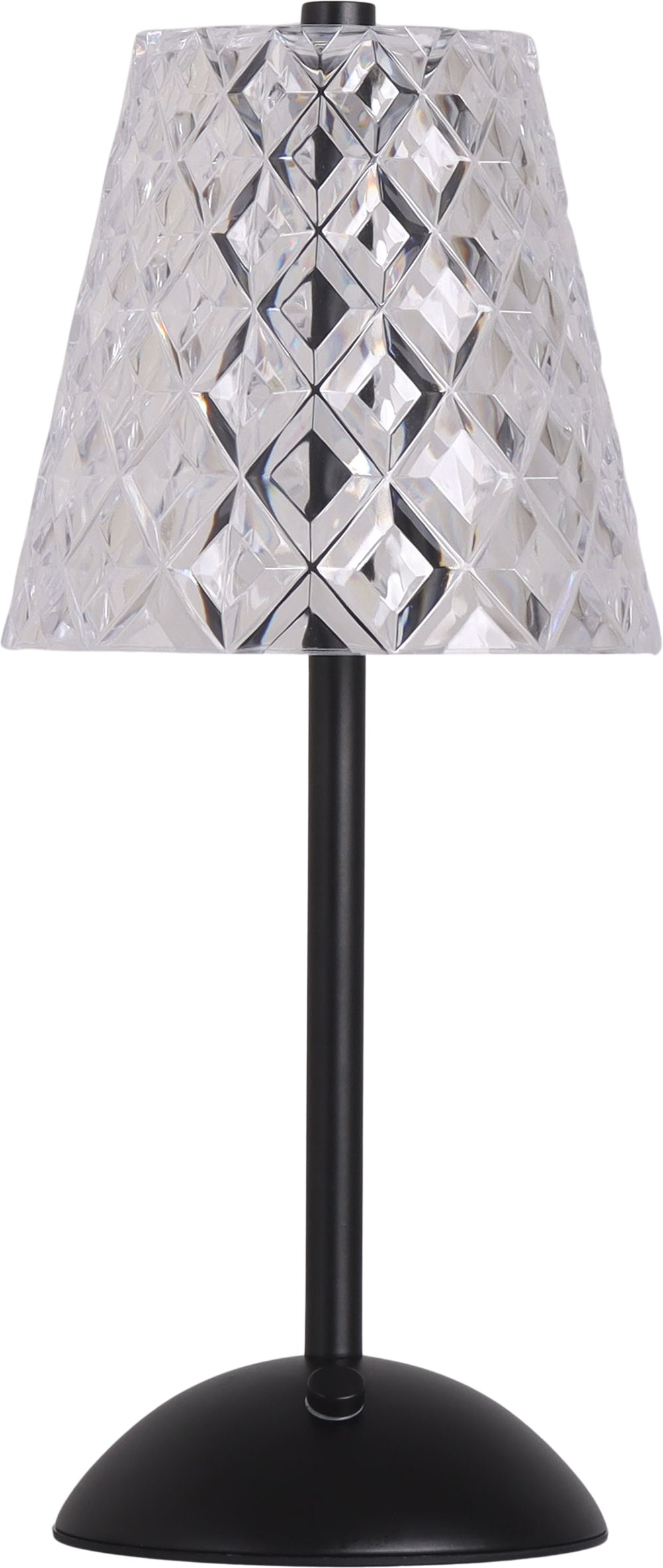 Crystal Radiance I Rechargeable LED Metal Accent Lamp (Case Pack 2)