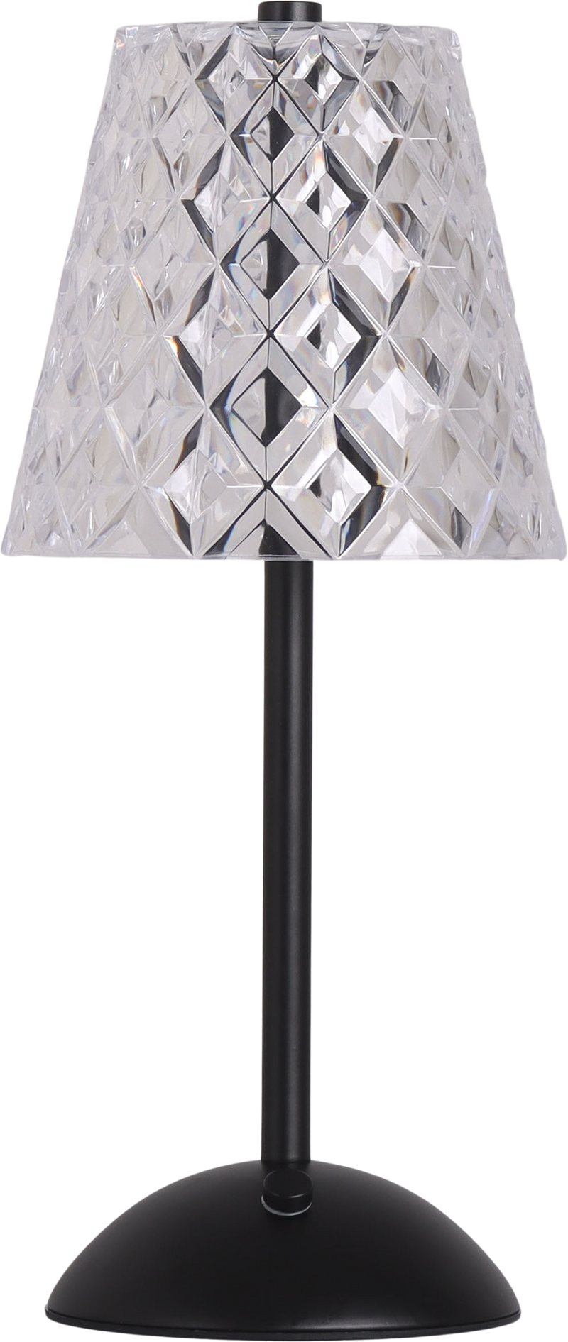 Crystal Radiance I Rechargeable LED Metal Accent Lamp (Case Pack 2)