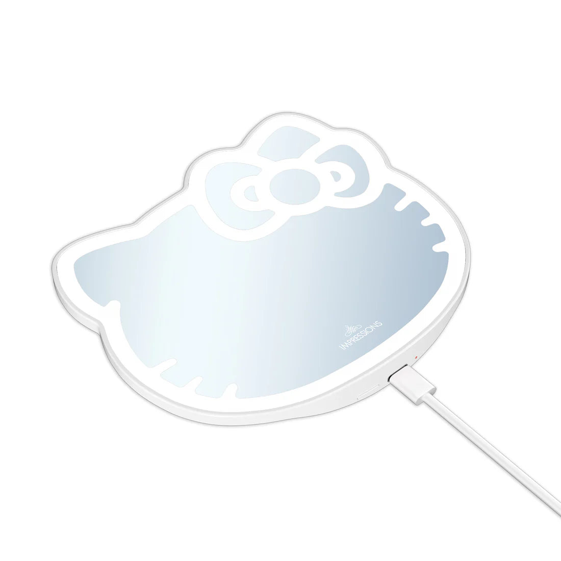 Espejo de bolsillo con soporte de aro de Hello Kitty®