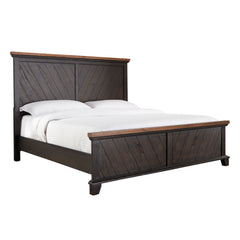 Bear Creek King Bed in Brown