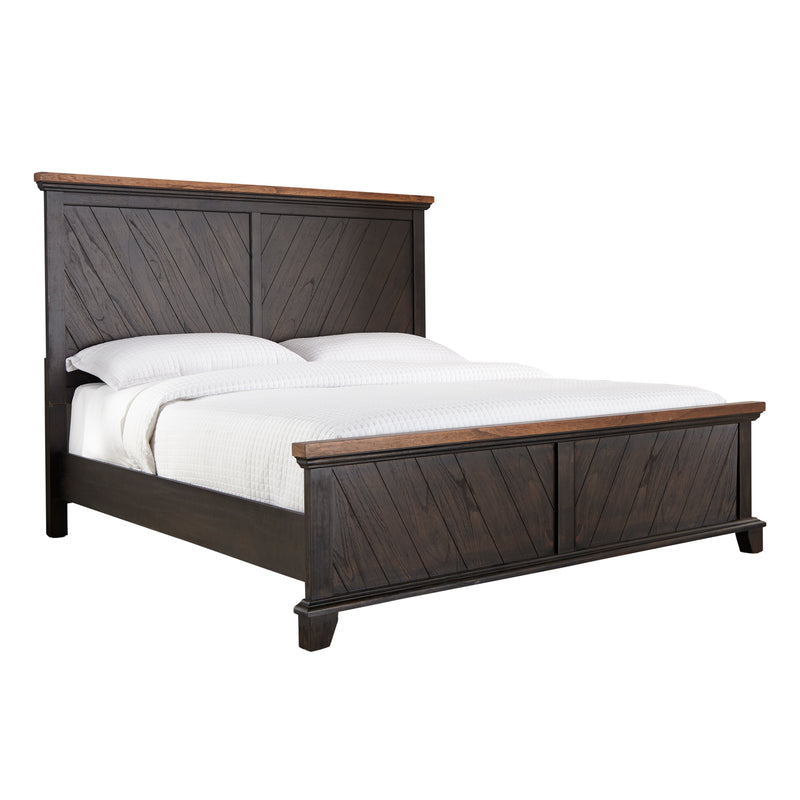 Bear Creek King Bed in Brown