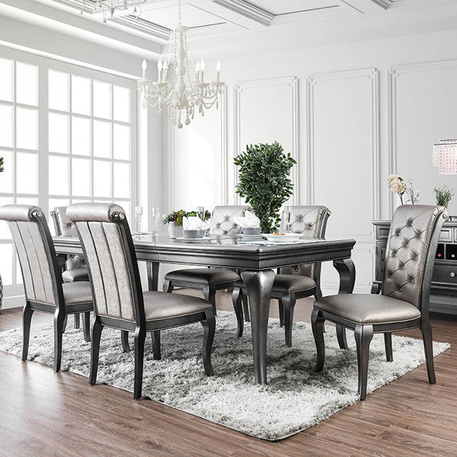 Amina 7 Pc Dining Table Set