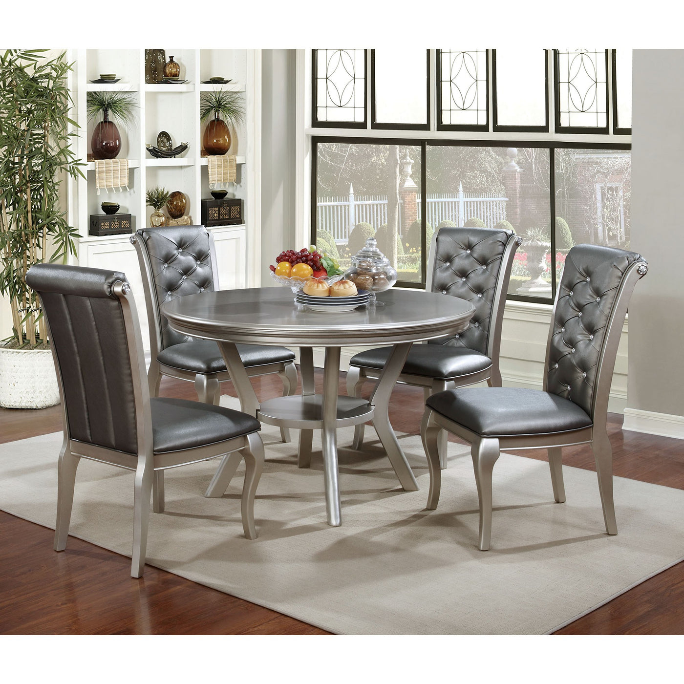 Amina 5 Pc Dining Table Set