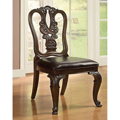 Bellagio 5 Pc Dining Table Set (Leatherette Chairs)