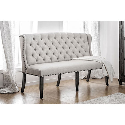 Sania 6 Pc Dining Table Set w/ Bench