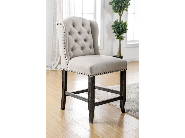 Sania III Counter Height Wingback Chair