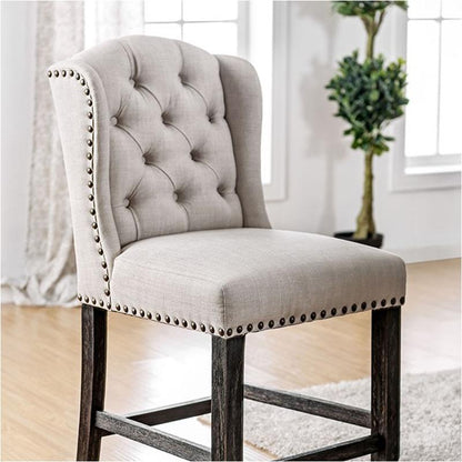Sania III Counter Height Wingback Chair