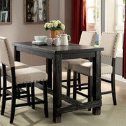 Sania 4 Pc Counter Ht Table Set w/ Bench