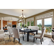 Sania 6 Pc Dining Table Set w/ Bench