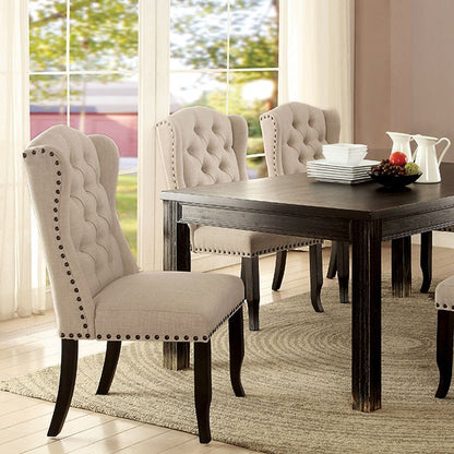 Sania 6 Pc Dining Table Set w/ Bench