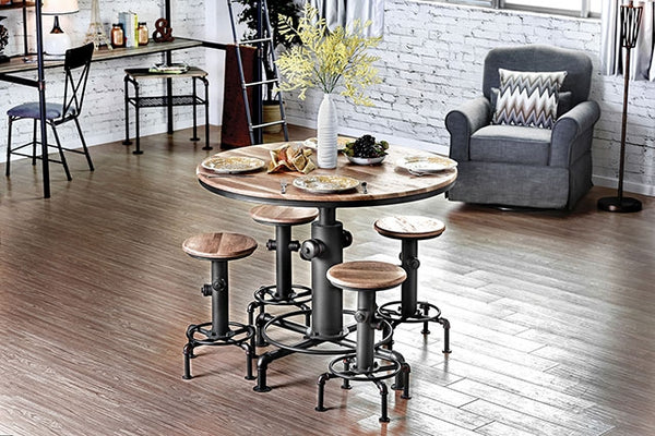 Foskey 5 Pc Counter Ht Table Set