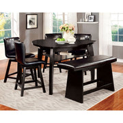 Hurley 6 Pc Counter Ht Table Set w/ Bench