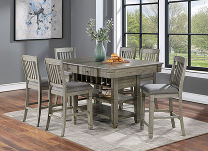Anaya 7 Pc Counter Ht Table Set