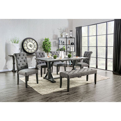Alfred 6 Pc Dining Table Set w/ Bench