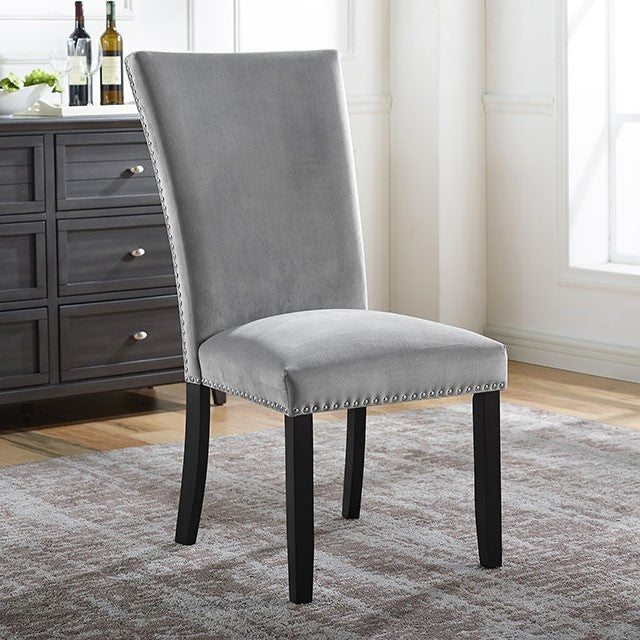 Kian Side Chair, Light Gray (Set of 2)