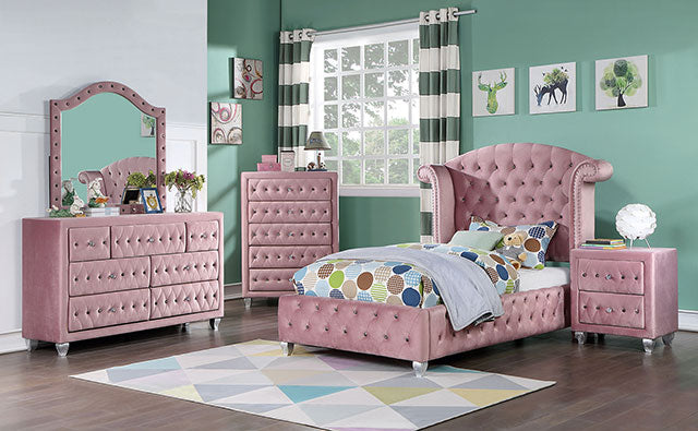 Zohar 4 Pc Twin Bedroom Set
