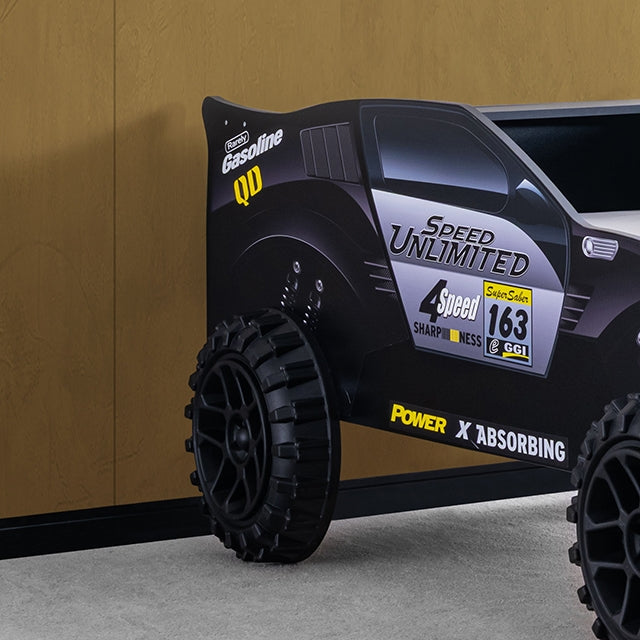 Speed Jump Twin Race Car Bed
