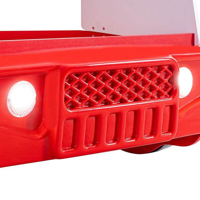 Firestall Twin Race Car Bed