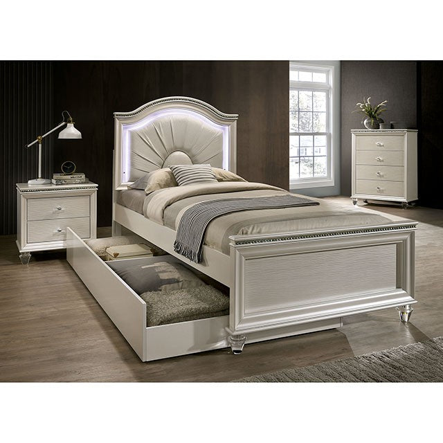 Allie 4 Pc Twin Bedroom Set w/ Trundle