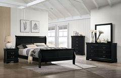 Louis Philippe 4 Pc Queen Bedroom Set