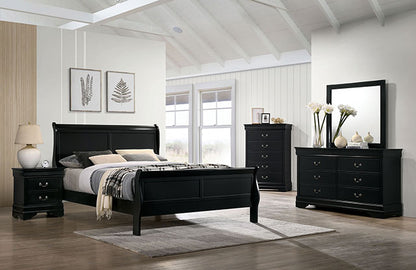 Louis Philippe 4 Pc Queen Bedroom Set