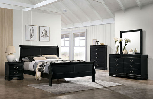 Louis Philippe 5 Pc Queen Bedroom Set