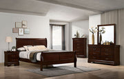 Louis Philippe 4 Pc Queen Bedroom Set