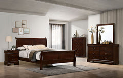Louis Philippe 4 Pc Queen Bedroom Set