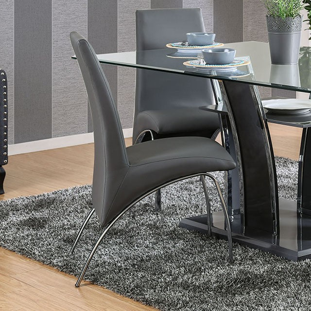 Wailoa Side Chair, Gray (2/Box)