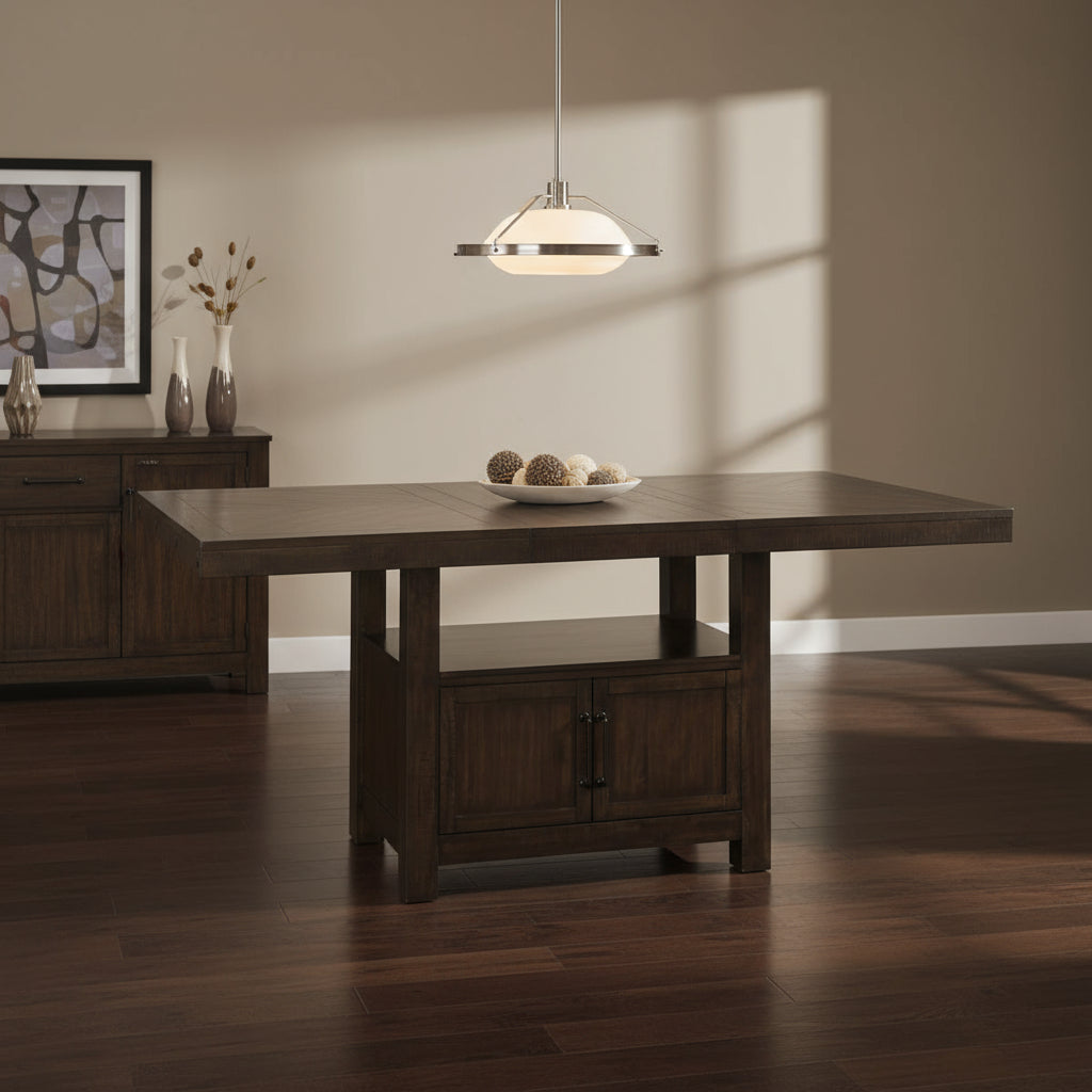 Colorado Counter Storage Dining Table