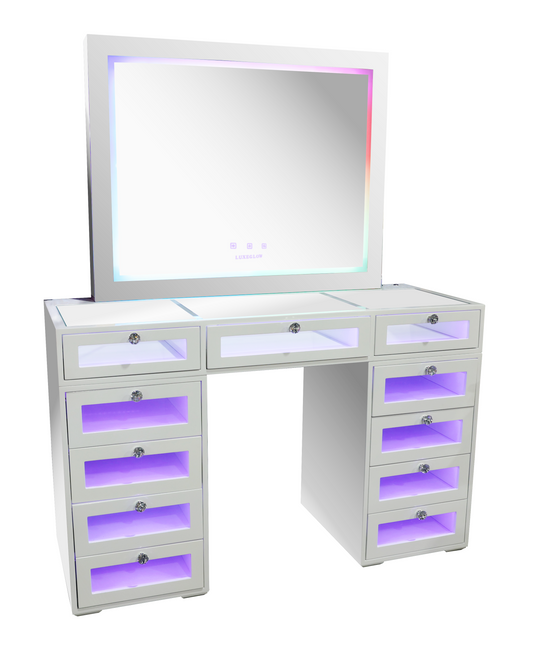 LuxeGlow Elara Vanity