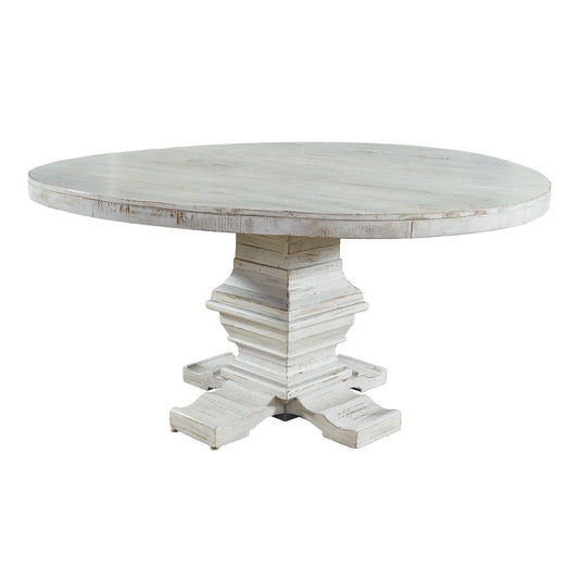 Condesa White Round Dining Table