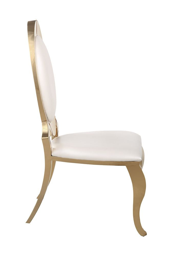 Kendall Contemporary Gold Dining Chair