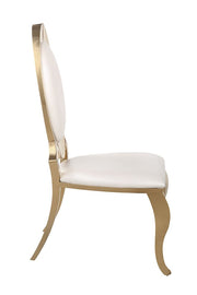 Kendall Contemporary Gold Dining Chair