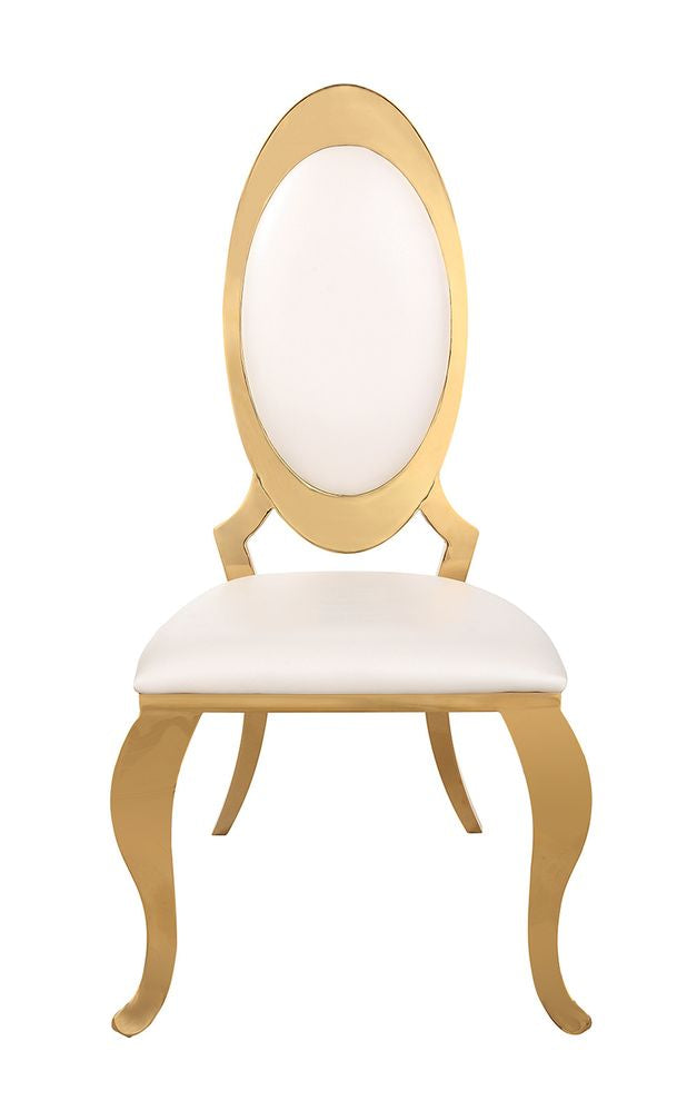 Kendall Contemporary Gold Dining Chair