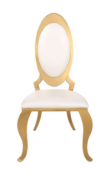Kendall Contemporary Gold Dining Chair