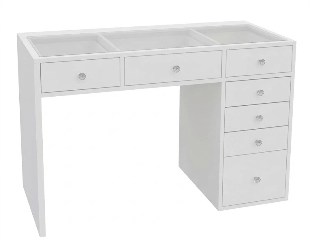Kylie White Vanity Desk