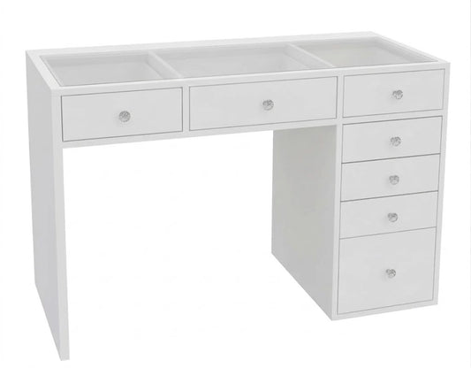 Kylie White Vanity Desk