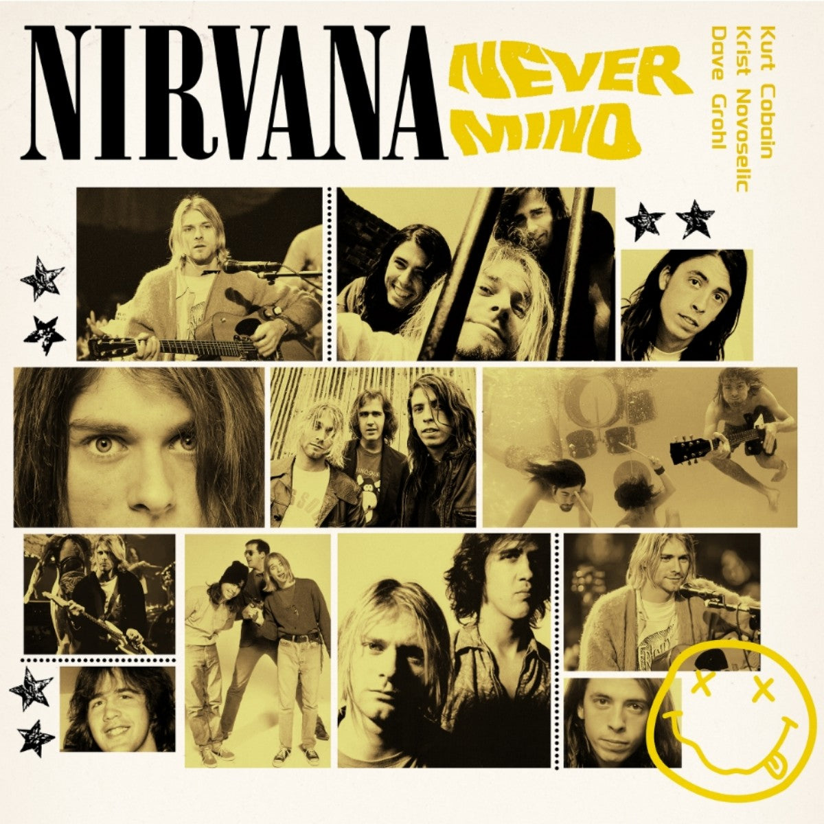 ''Golden Grunge'' Gloss Canvas