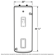 GE 30 Gallon Tall Residential Electric Water Heater GE30T12BLM