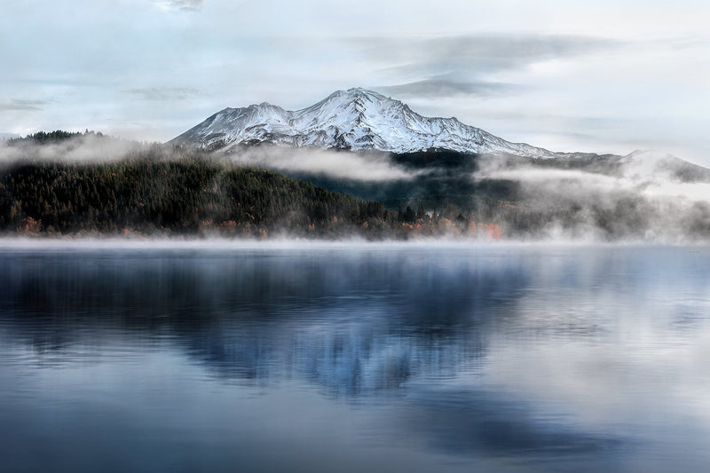 ''Mountain Lake'' Tempered Glass