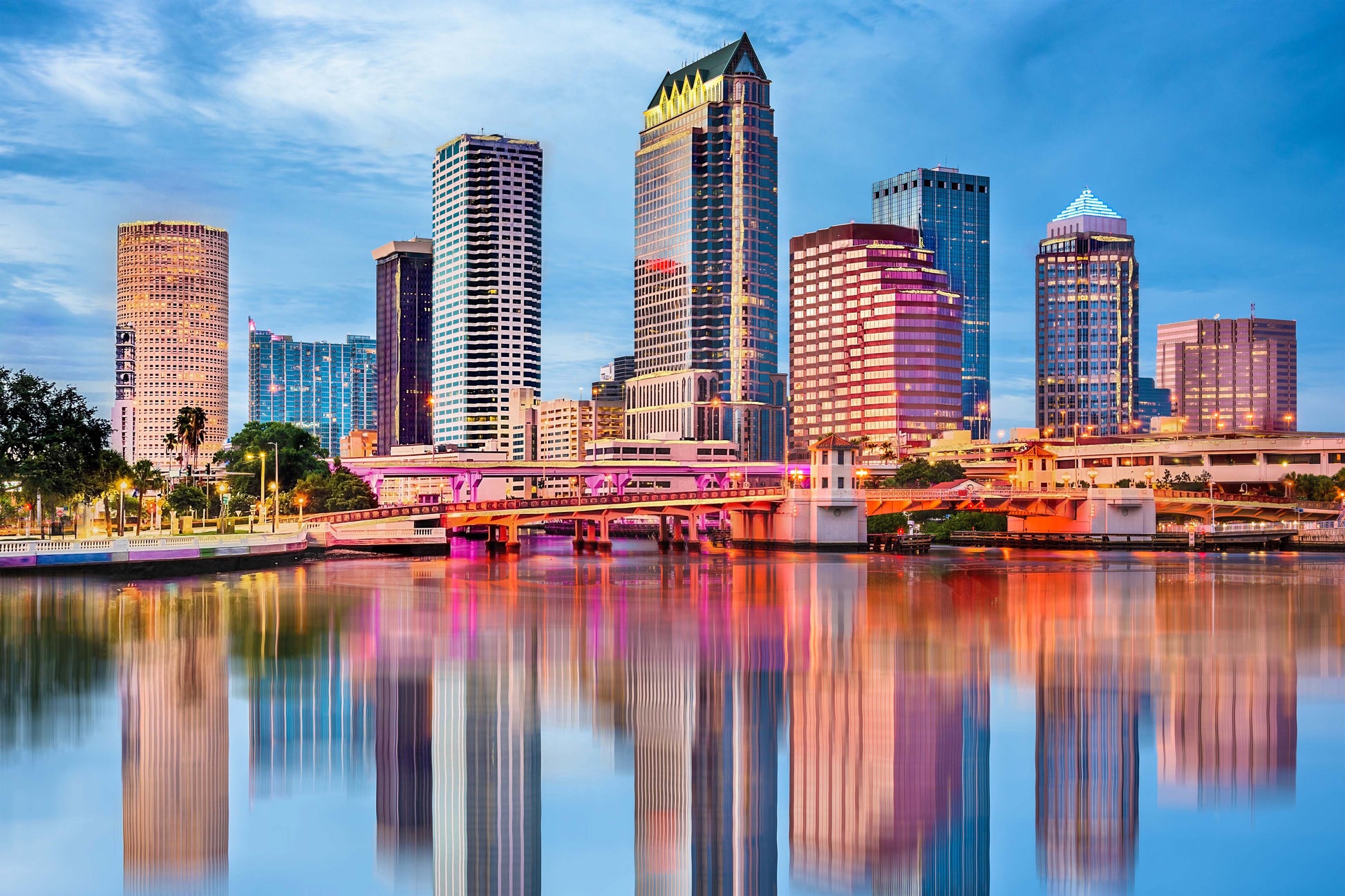 ''Tampa Bay'' Tempered Glass